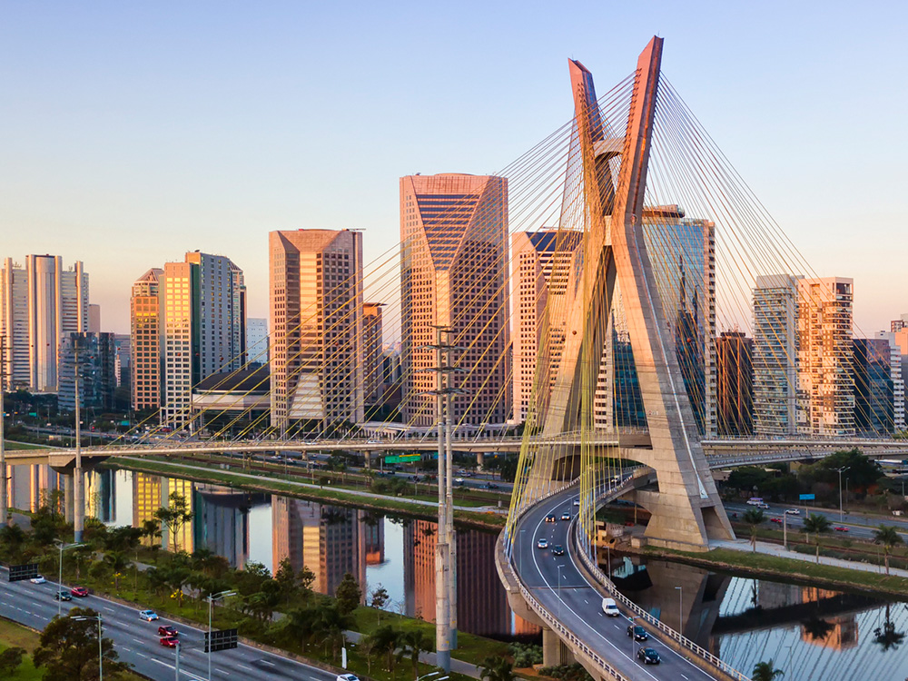 Latin America skyline